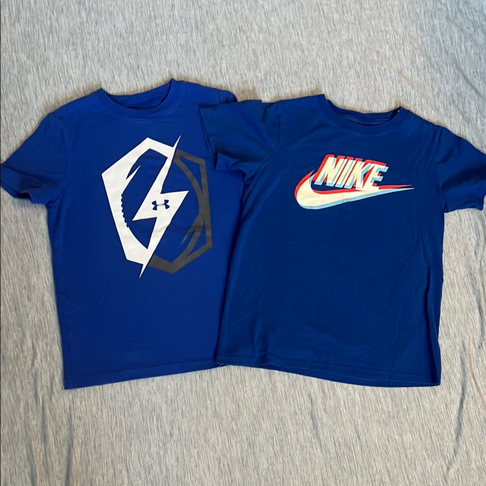 Youth Under Armour and Nike Tee Bundle